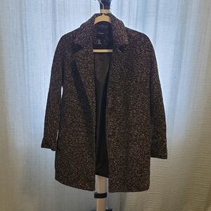 Forever 21 Black Gray Pea Coat